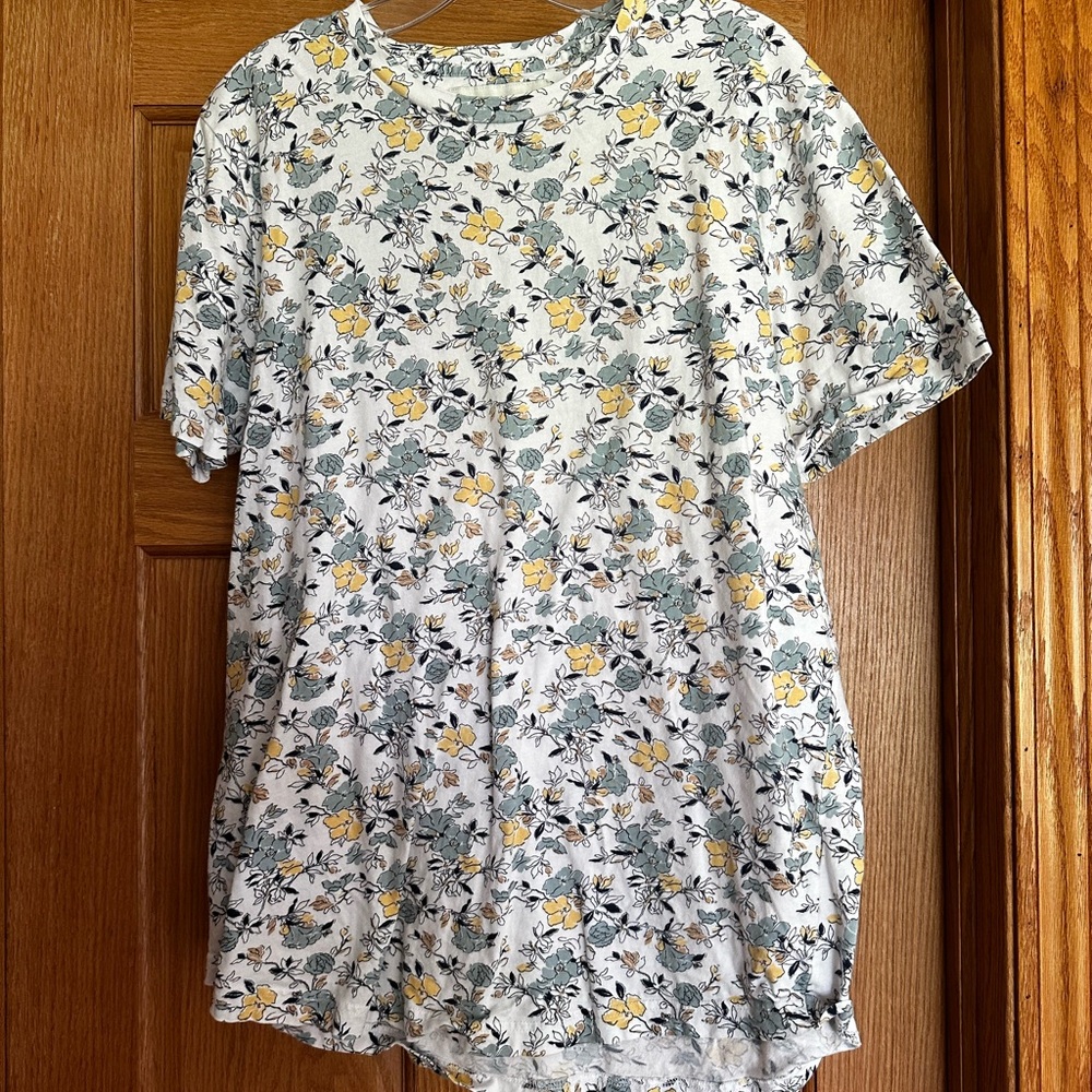 Abercrombie & Fitch Floral Print T-Shirt